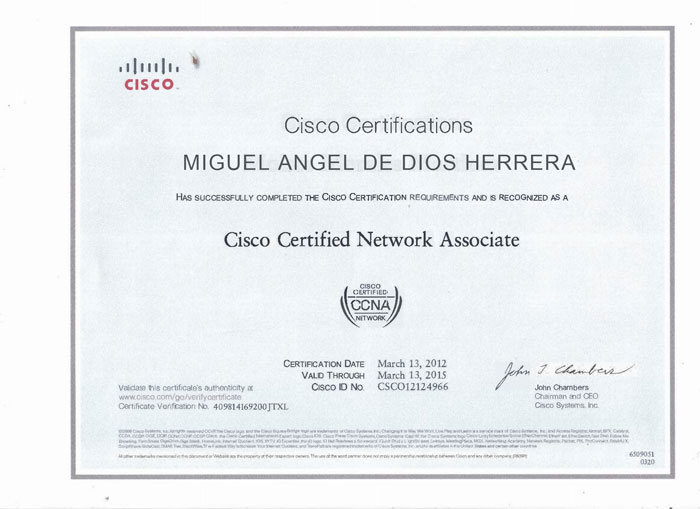 Cisco certified network associate